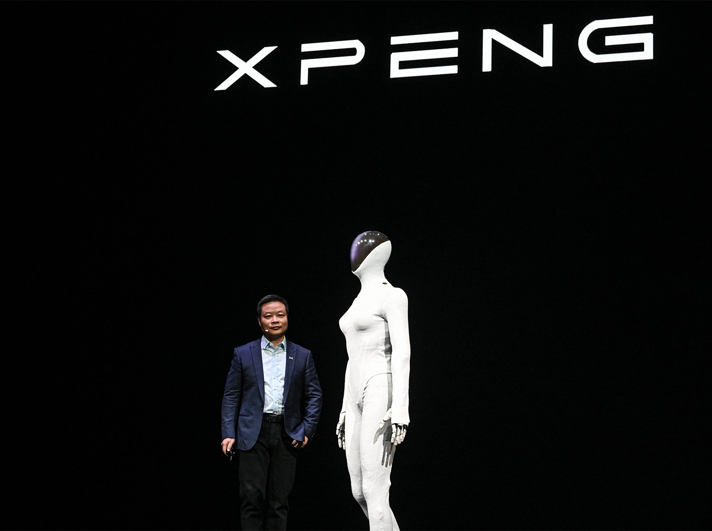 CES 2026에서 전시된 현대적 휴머노이드 로봇