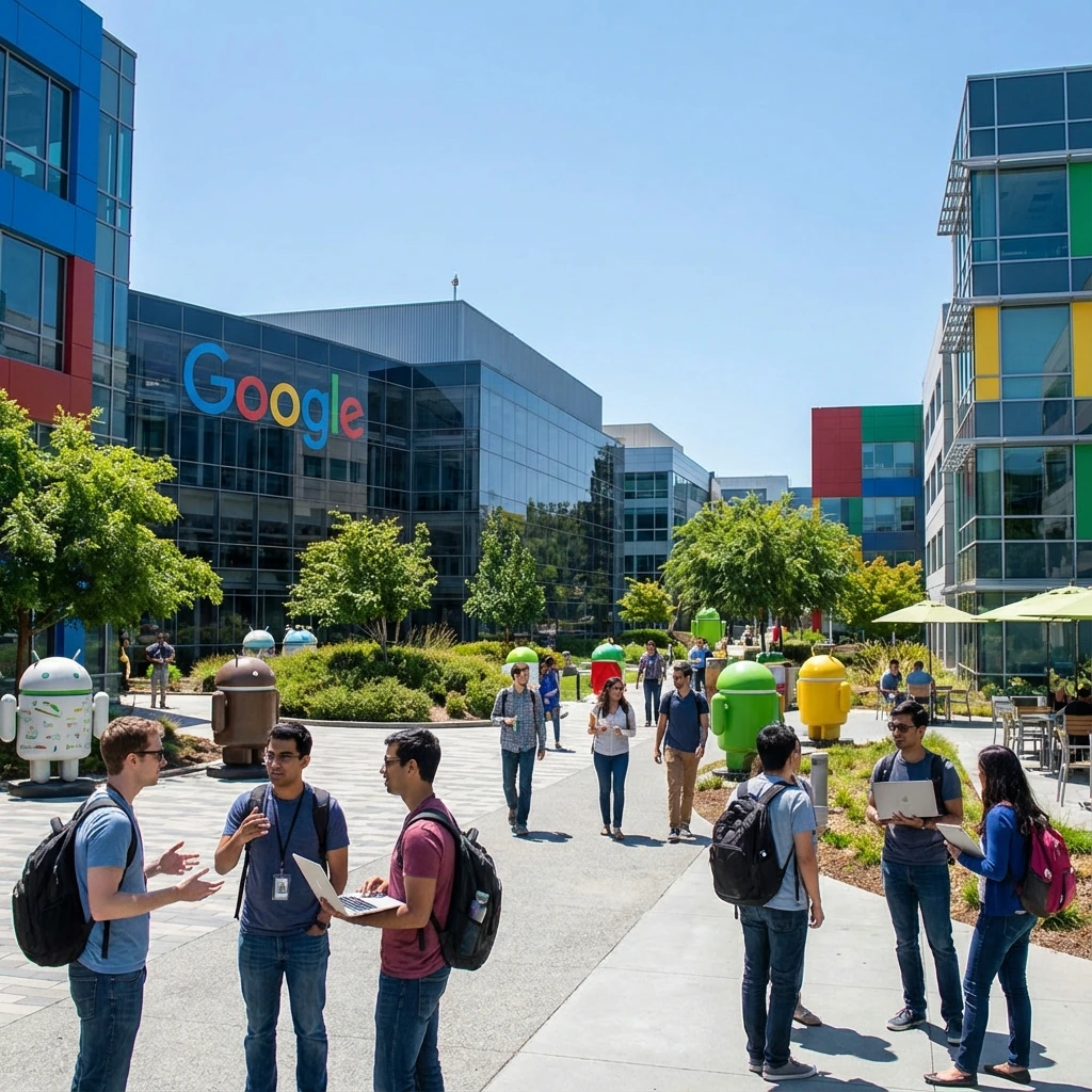 구글 본사와 AI 성공