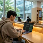 researcher-using-perplexity-ai-with-citations