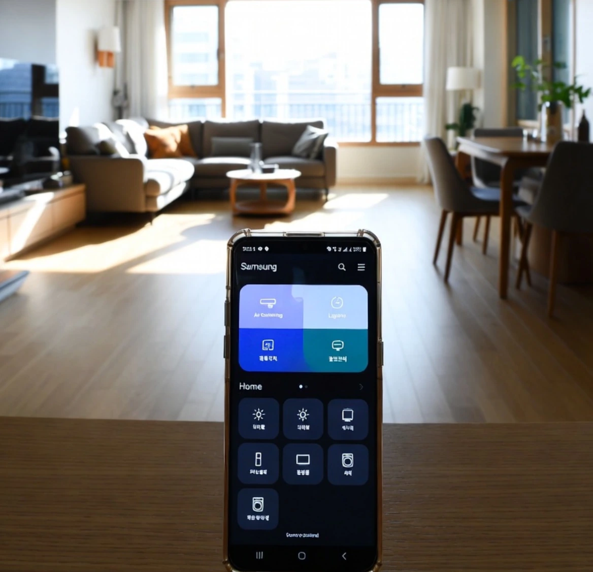 스마트폰 가전 제어